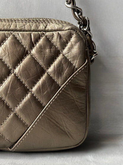 Chanel Cambon Ligne Pochette Chain Strap Bag