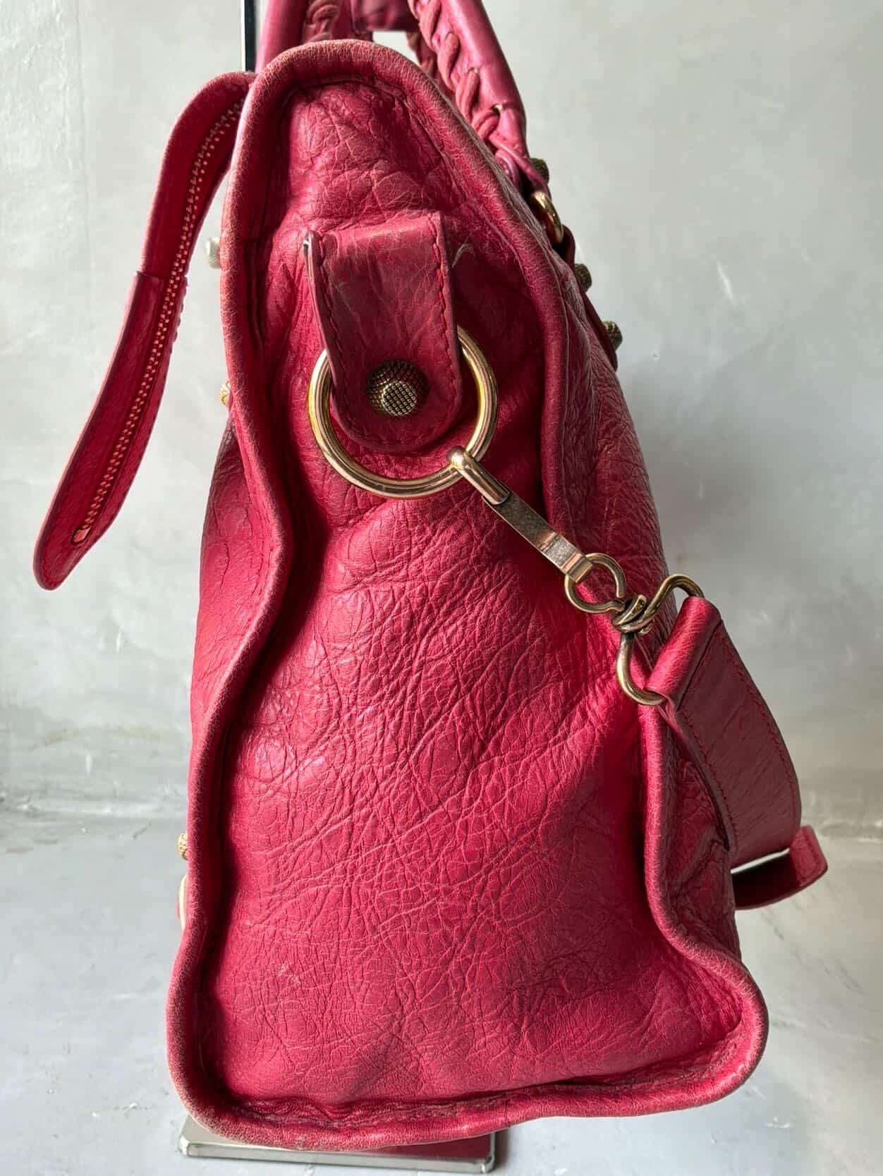 Balenciaga City Classic Pink Lambskin