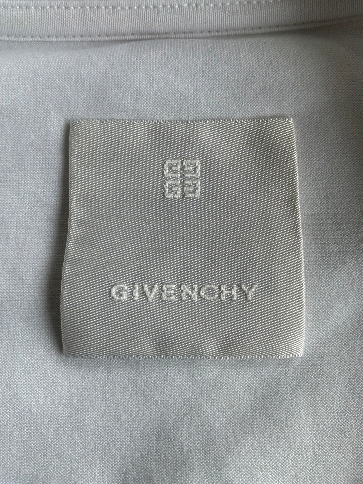 Givenchy Half Moon Embroidered  Logo Tee