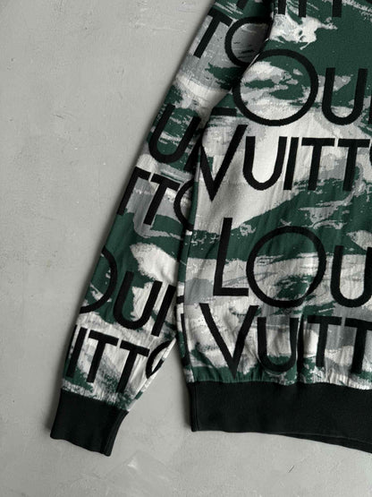 Louis Vuitton Camou Script Knit Crewneck