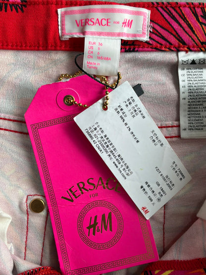 Versace X H&M Floral Pants