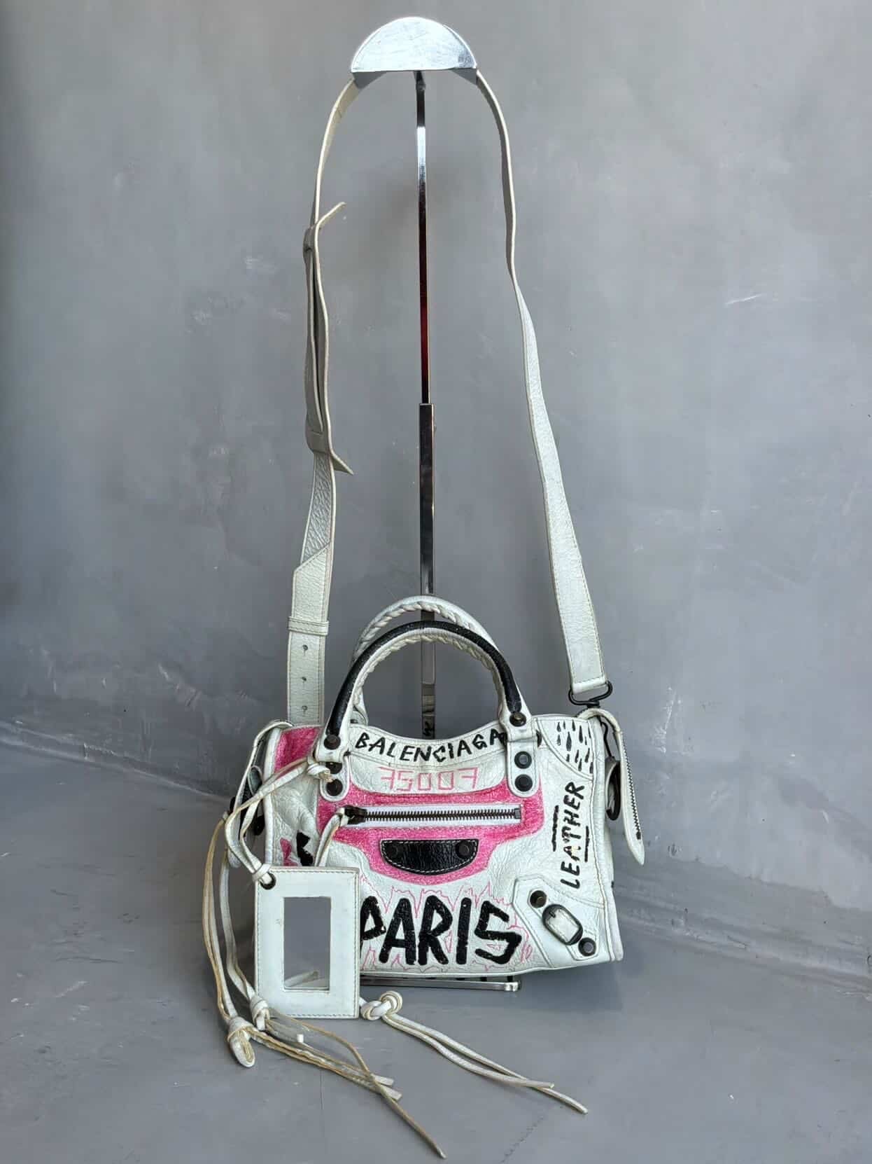 Balenciaga Classic City Graffiti Mini