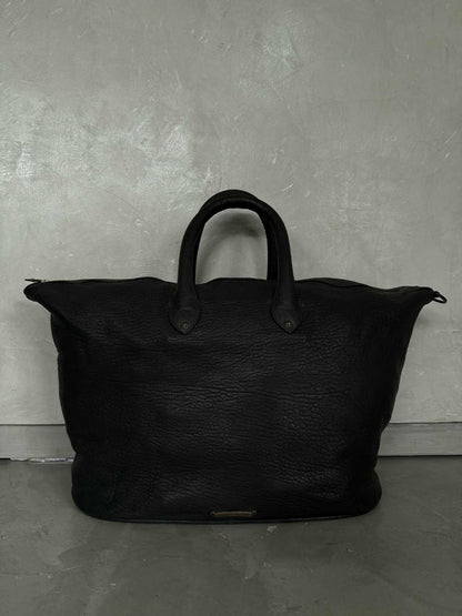 Chrome Hearts 90s Big Dagger Embellished Leather Duffle Bag