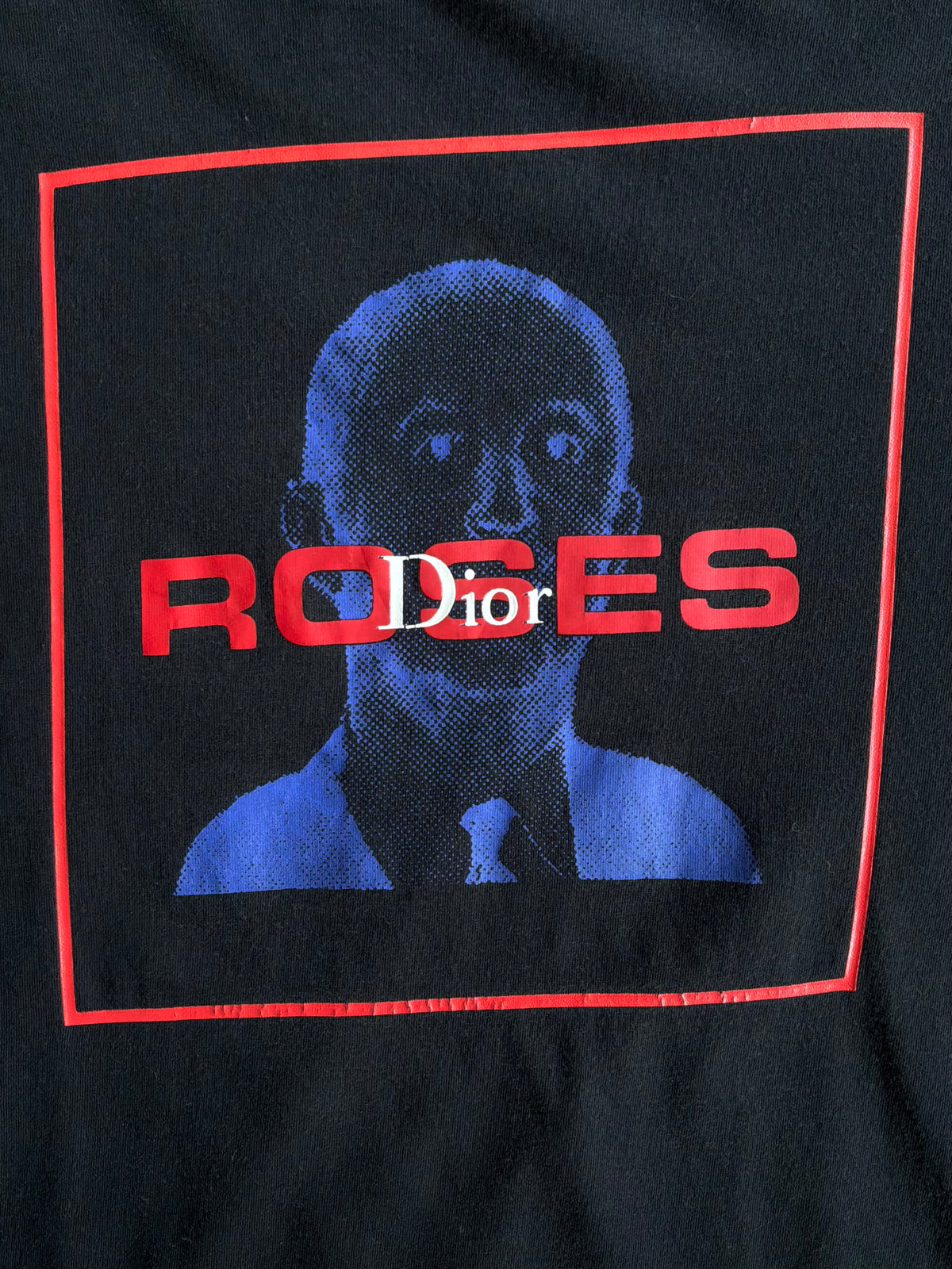 Dior Roses Black Tee