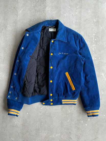 Saint Laurent Paris Jet Aime Bomber Jacket
