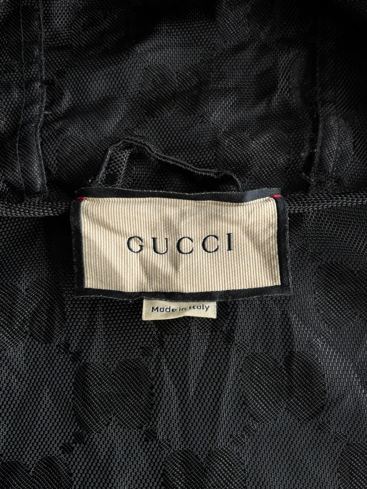 Gucci GG Black Monogram Windbreaker