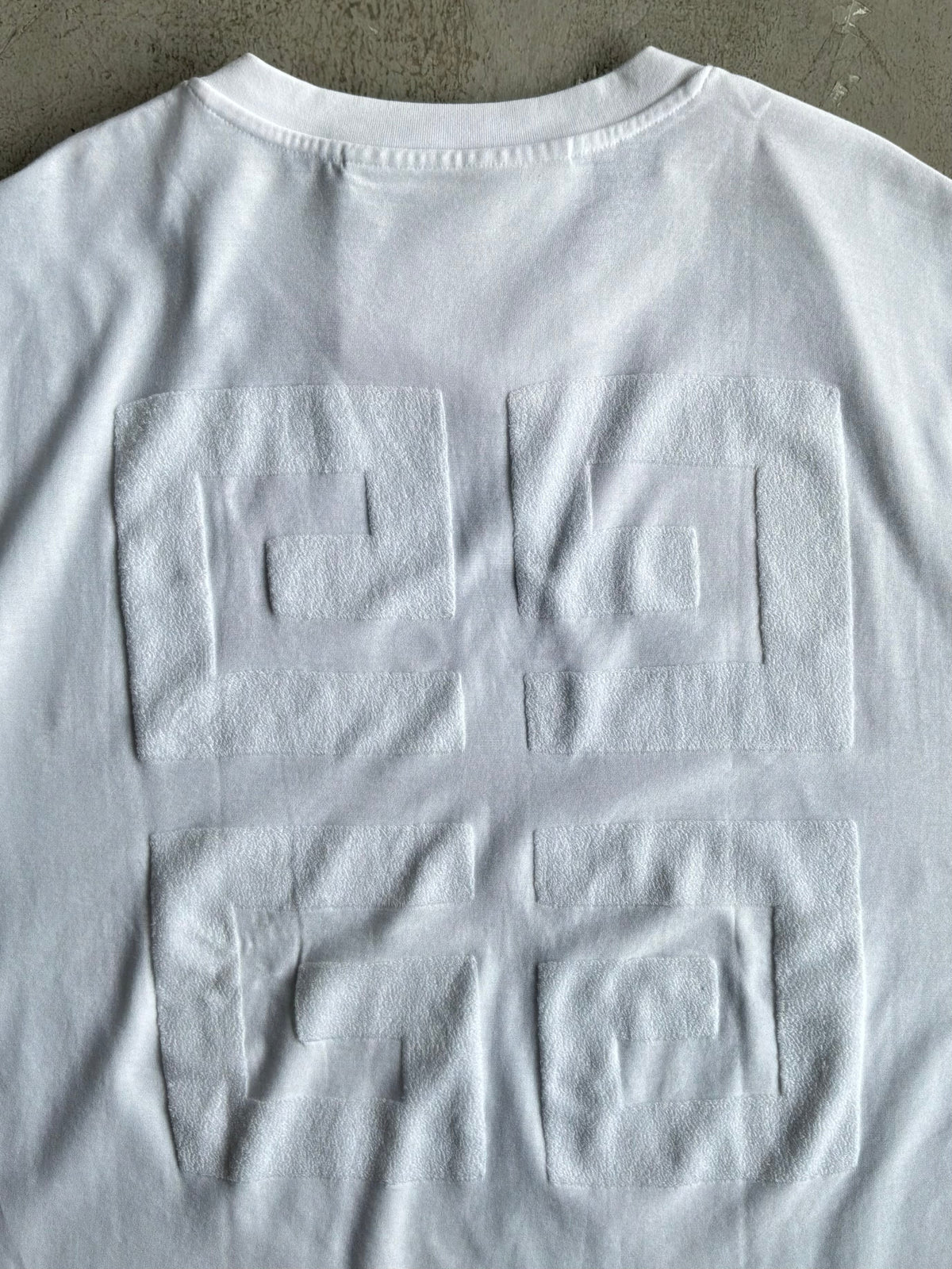 Givenchy Half Moon Embroidered  Logo Tee