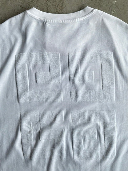 Givenchy Half Moon Embroidered  Logo Tee
