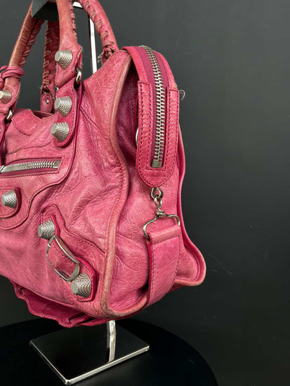 Balenciaga Classic City Giant 21 Pink SHW