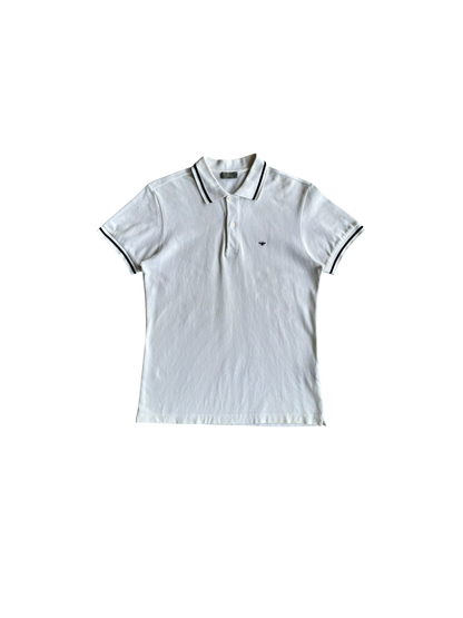 Dior Bee White Polo Shirt
