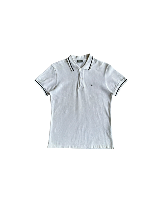 Dior Bee White Polo Shirt