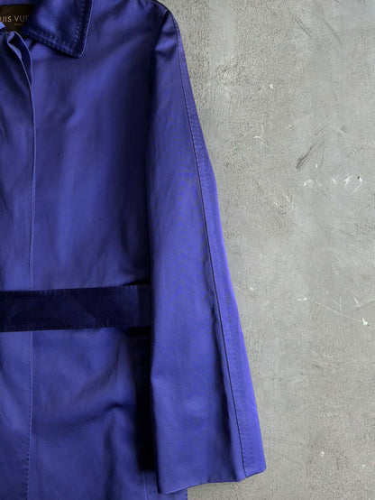 Vintage Louis Vuitton Womens Nylon Trench Coat