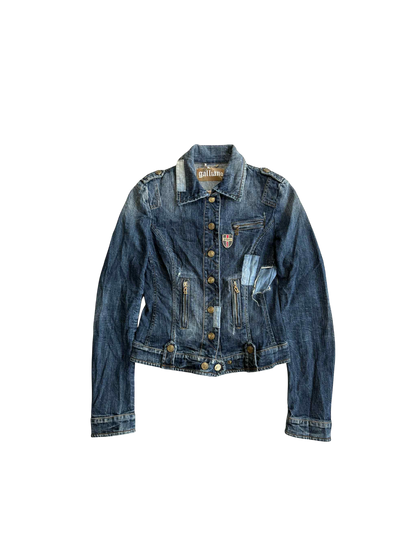Vintage Galliano Patchwork Denim Jacket