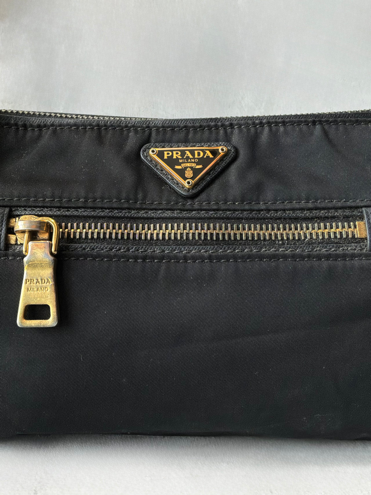 Prada Nylon Pochette Bag