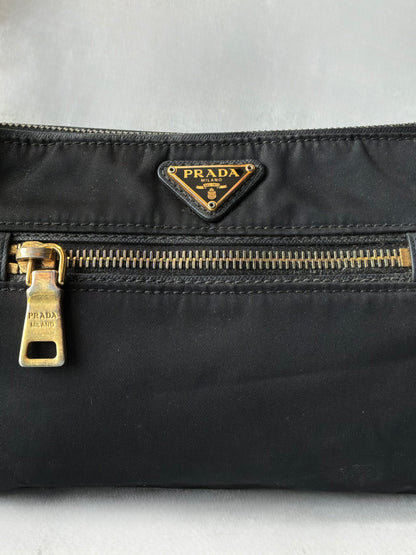 Prada Nylon Pochette Bag