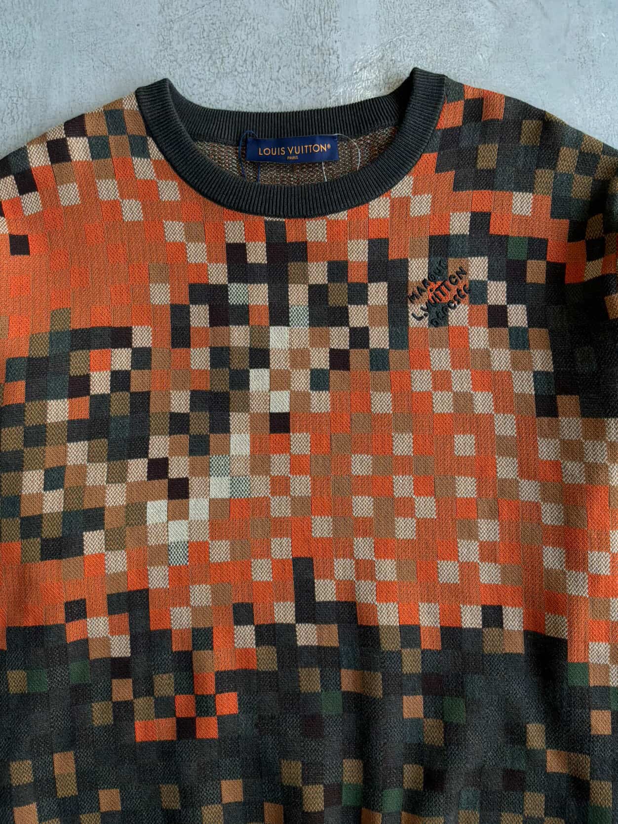 Louis Vuitton Lovers Damouflage Crewneck