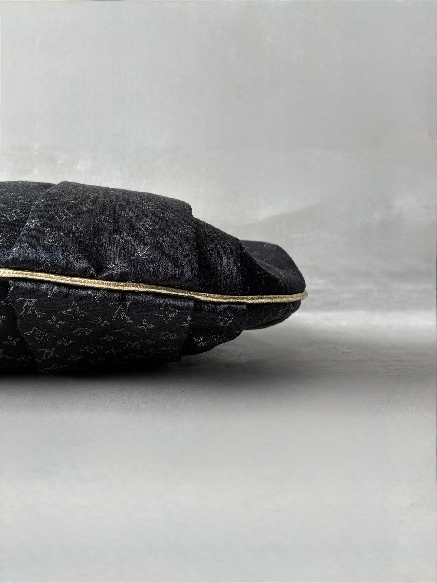 Louis Vuitton Monogram Satin Aumoniere Evening Bag