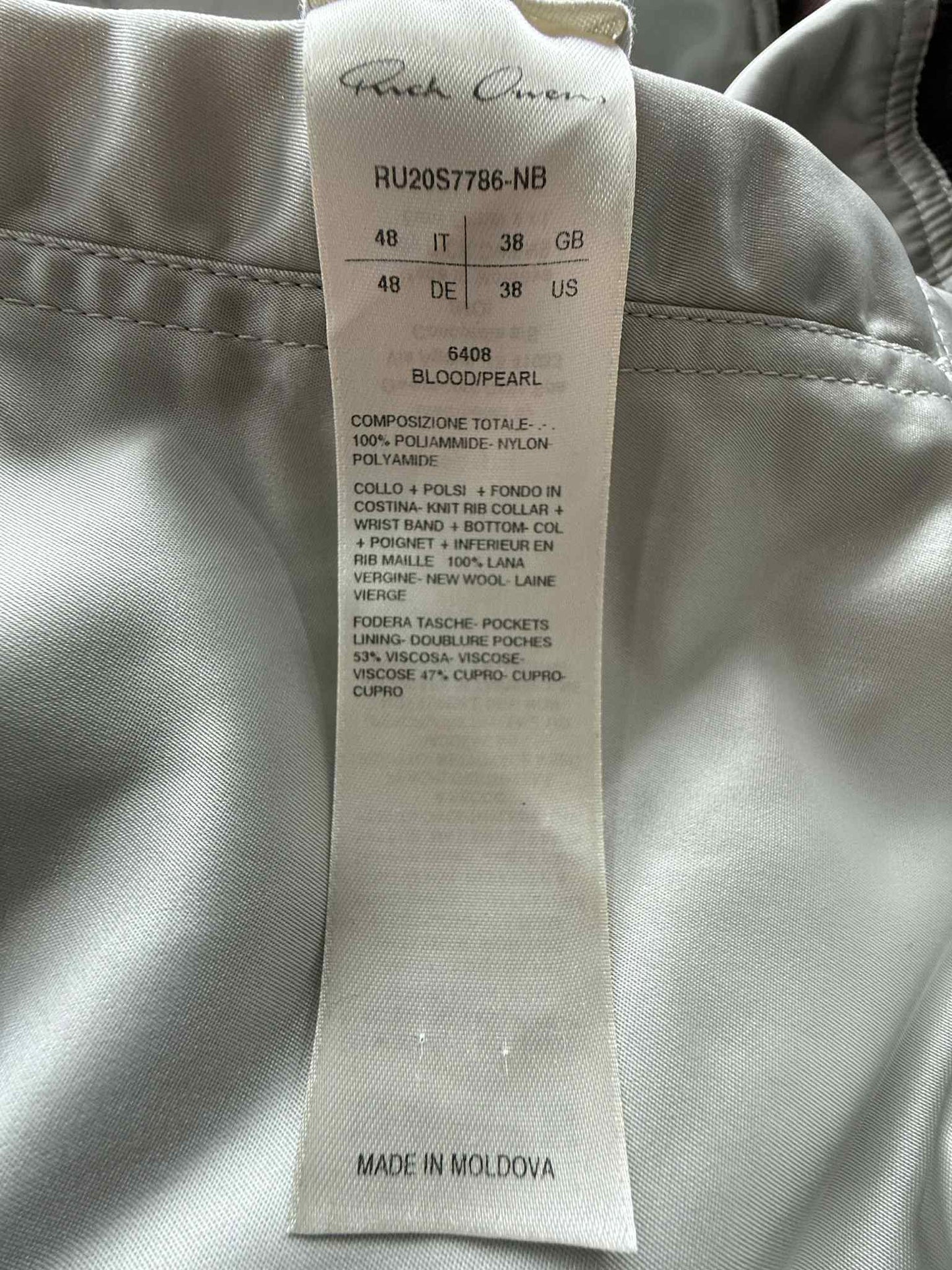 Rick Owens Bomber Jacket