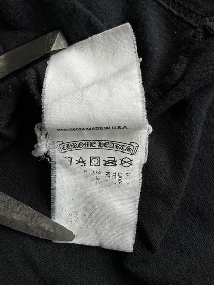 Chrome Hearts Red Horseshoe Cemetery Tee
