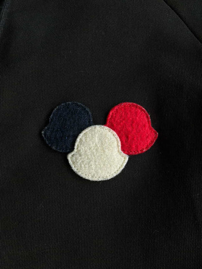 Moncler Tri-Logo Zip Hoodie