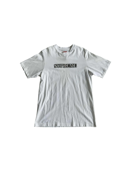 Supreme Floral Logo Script Tee