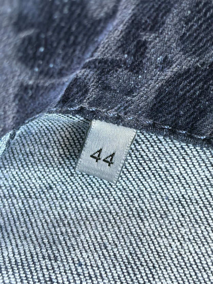 Dior Oblique Suede Denim Overshirt