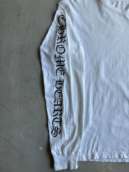 Chrome Hearts Scroll Logo Longsleeves