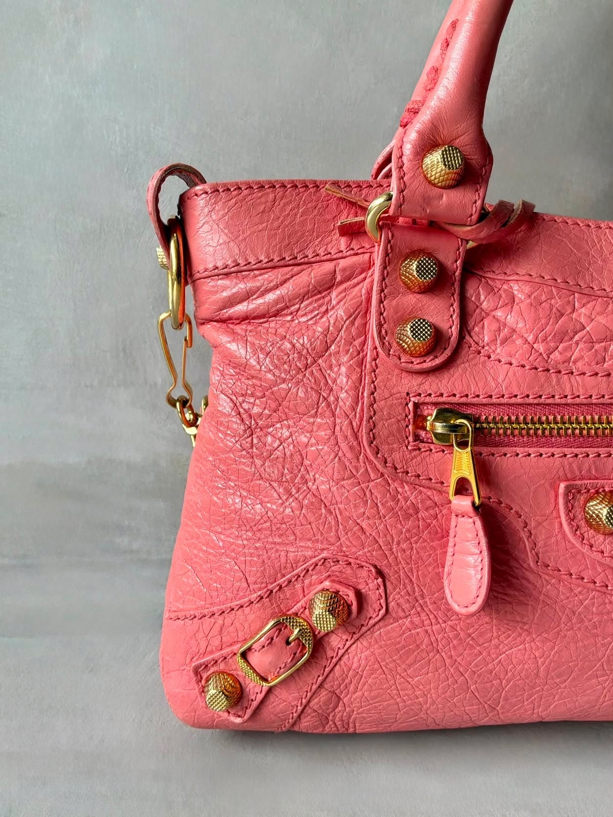 Balenciaga Le First Candy Pink Lambskin Bag