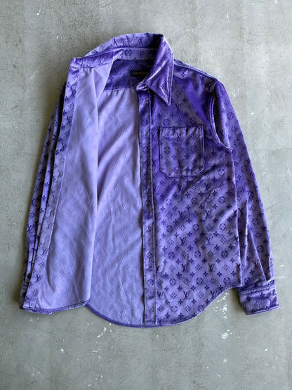Louis Vuitton Velvet Monogram Shirt