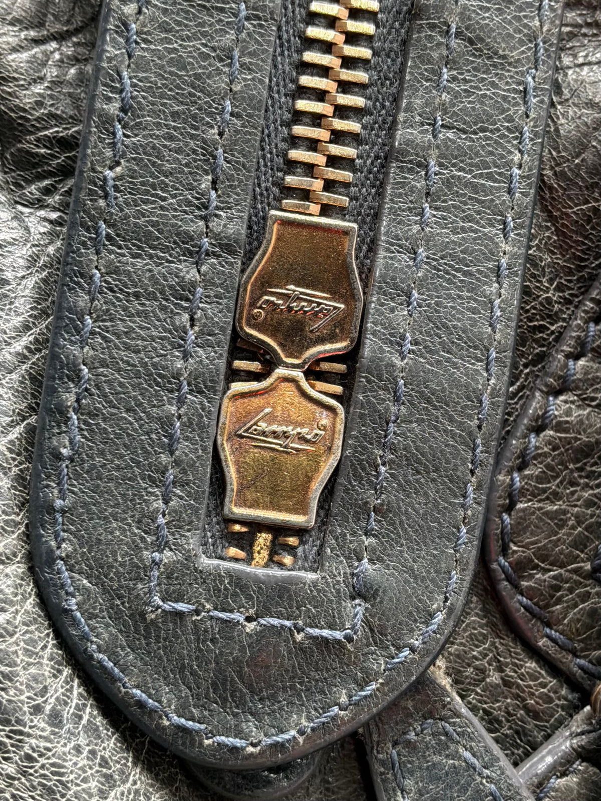 Balenciaga Classic City Gray on Rose Gold Giant 12 Lambskin Bag