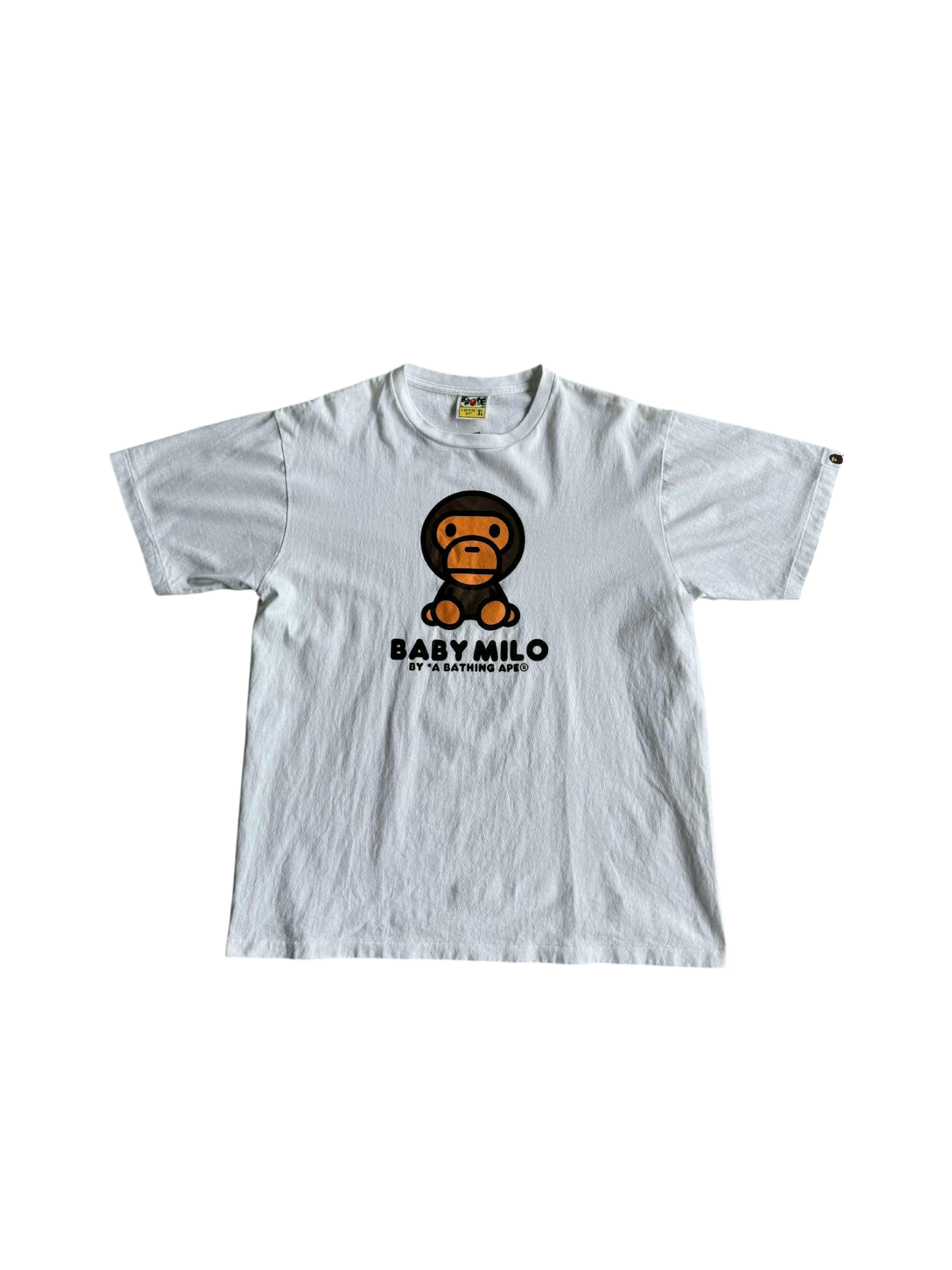 Bape Baby Milo White Shirt
