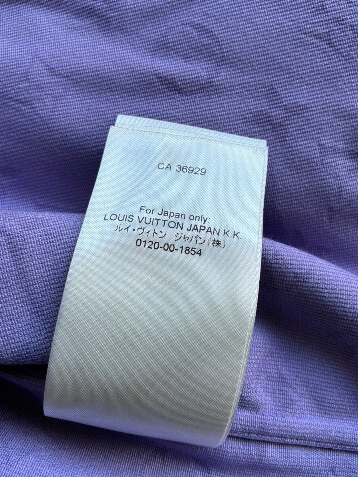 Louis Vuitton Velvet Monogram Shirt