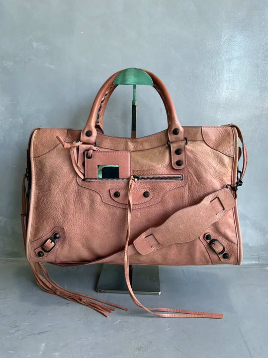 Balenciaga Classic City Salmon Pink Bag
