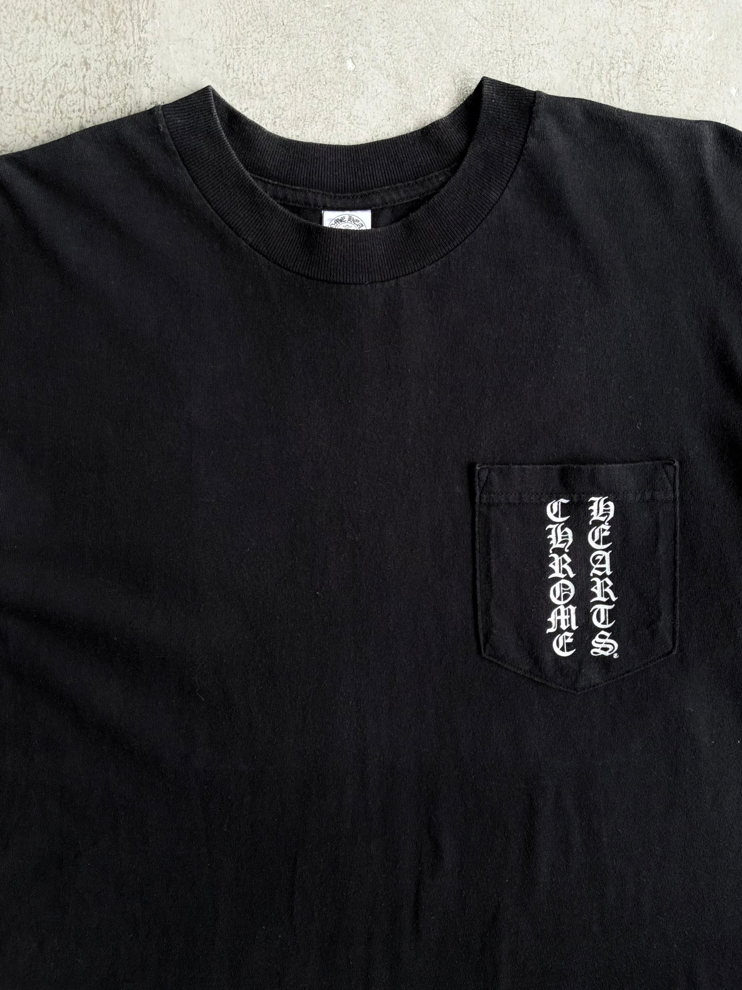 2000s Chrome Hearts Cemetery Sword Black Tee