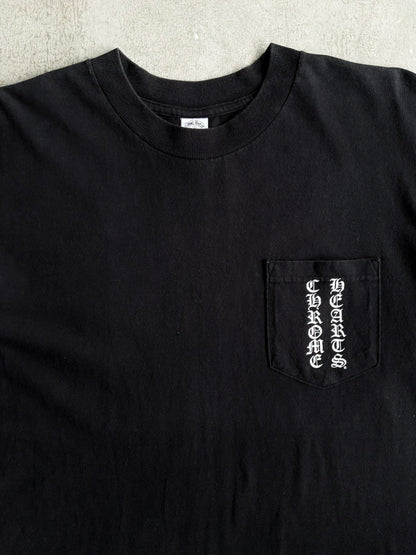 2000s Chrome Hearts Cemetery Sword Black Tee