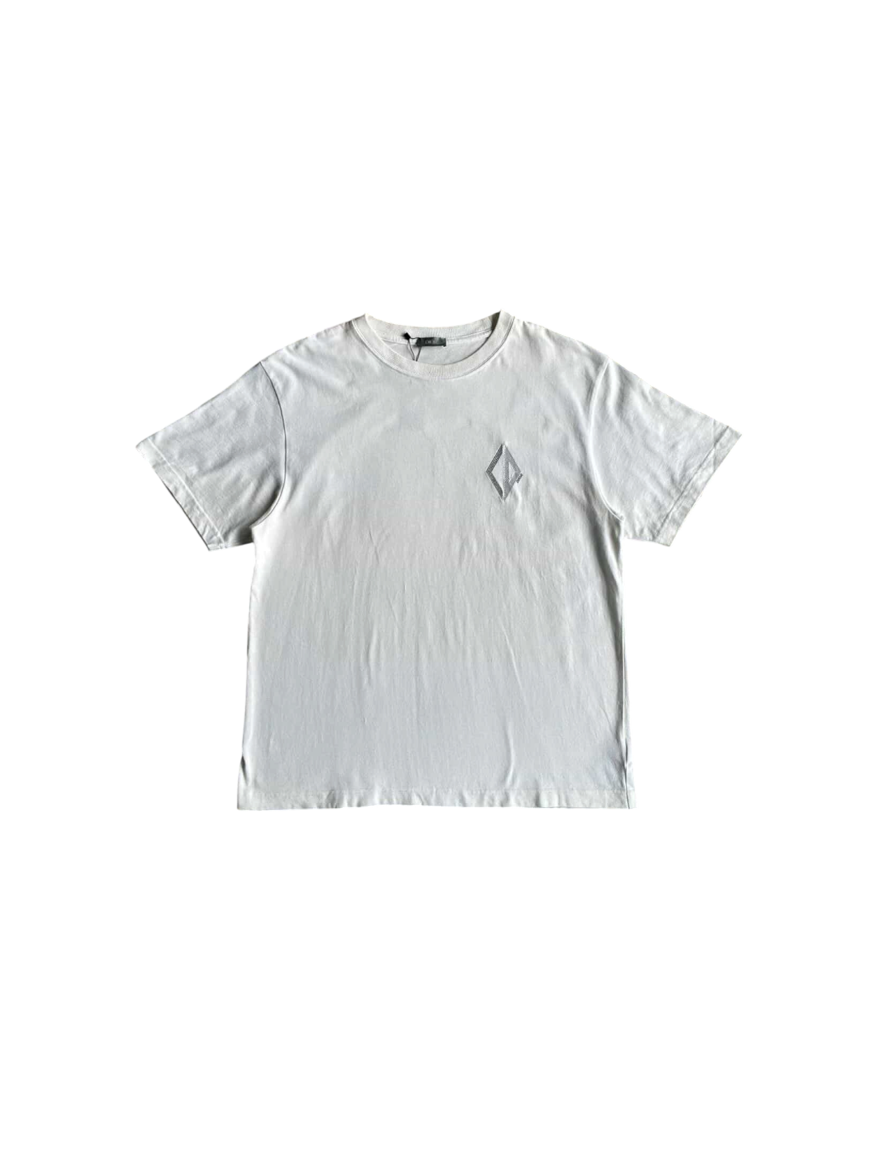 Dior Embroidered Chest Logo Tee