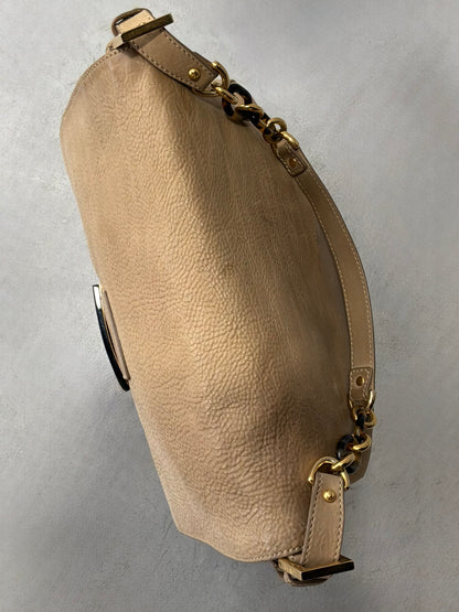 Fendi Mamma Baguette Brown Bag