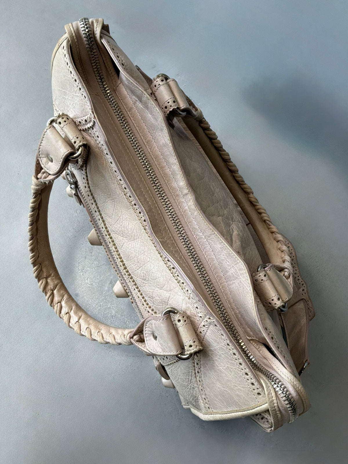 Balenciaga Classic City Light Pink on Brouges Lambskin Bag