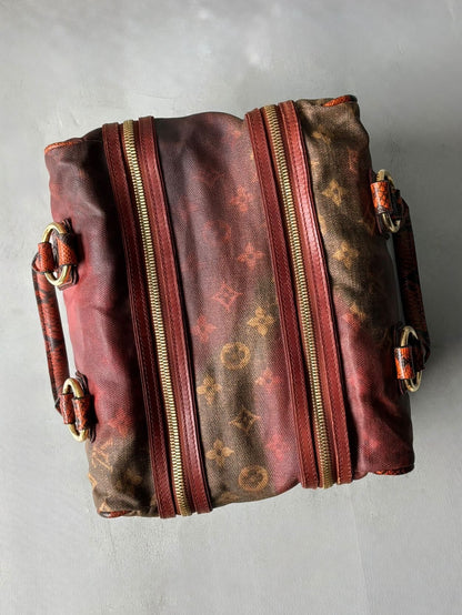 Louis Vuitton X Richard Prince Monogram Snakeskin Bag
