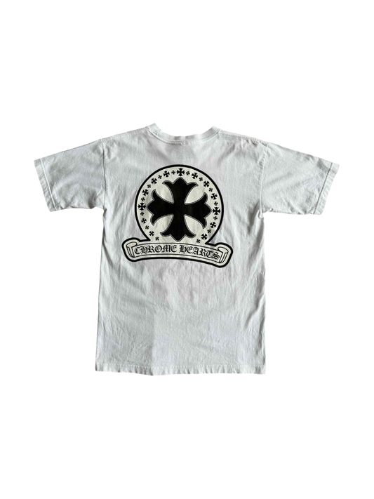 Chrome Hearts Vintage Hollywood Seal Logo Pocket Tee