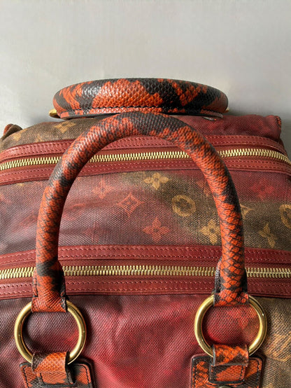 Louis Vuitton X Richard Prince Monogram Snakeskin Bag