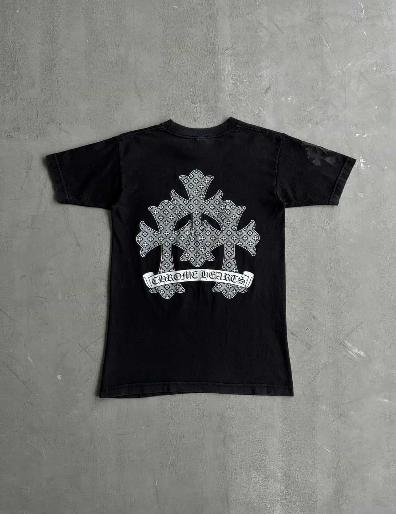 Chrome Hearts Vintage  Triple Cross Monogram tee
