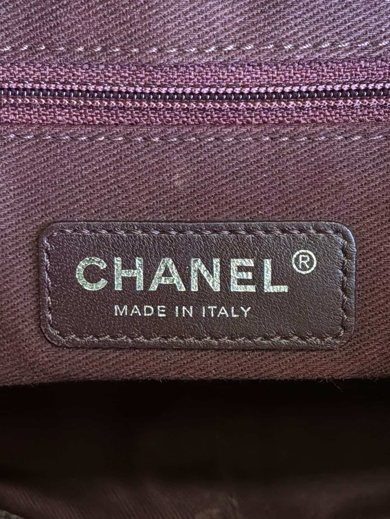 Chanel CC Cambon Quilted Flap Tote Bag