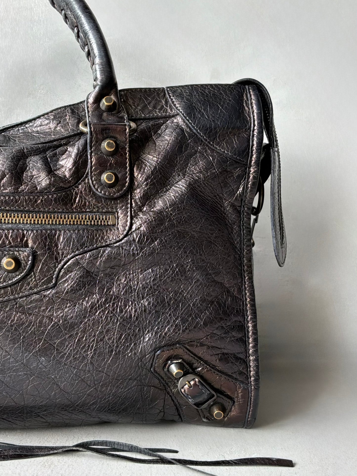 Balenciaga Classic City ‘Ink’ Lambskin Bag
