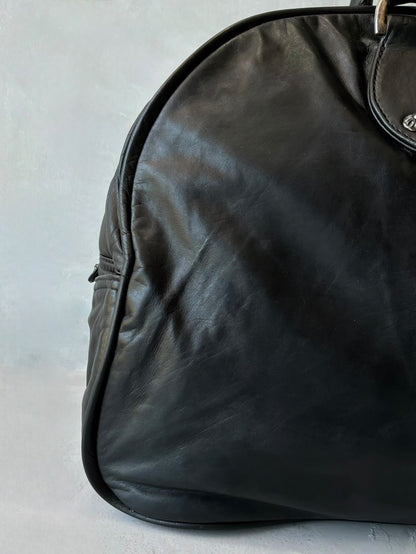 90’s Chrome Hearts Cross Embellished Bowler Bag