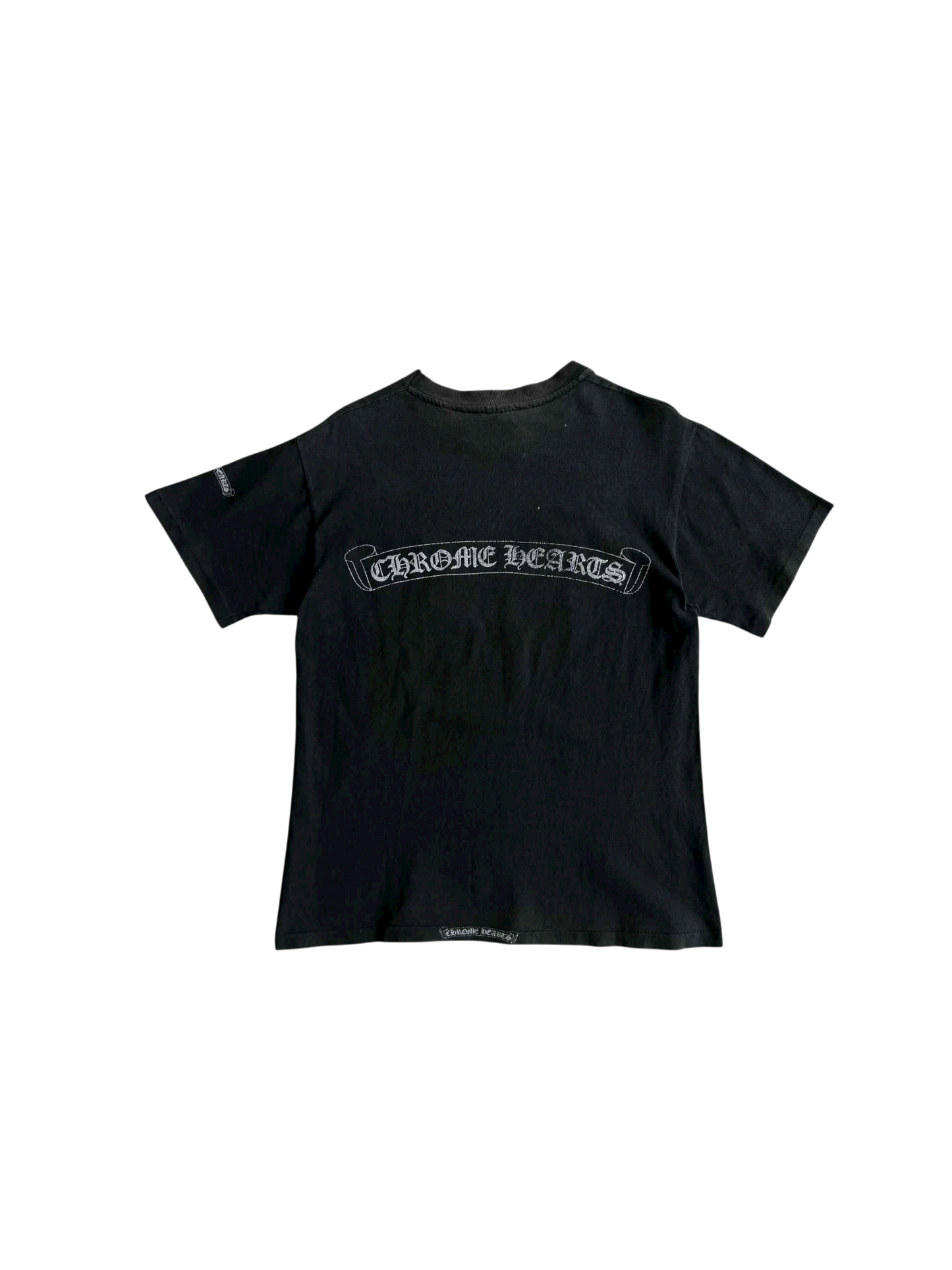 Chrome Hearts Anvil Tag Scroll Logo Shirt