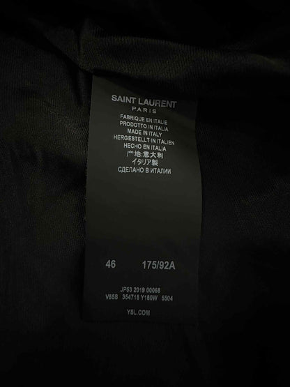 Saint Laurent Paris Teddy Bomber Jacket