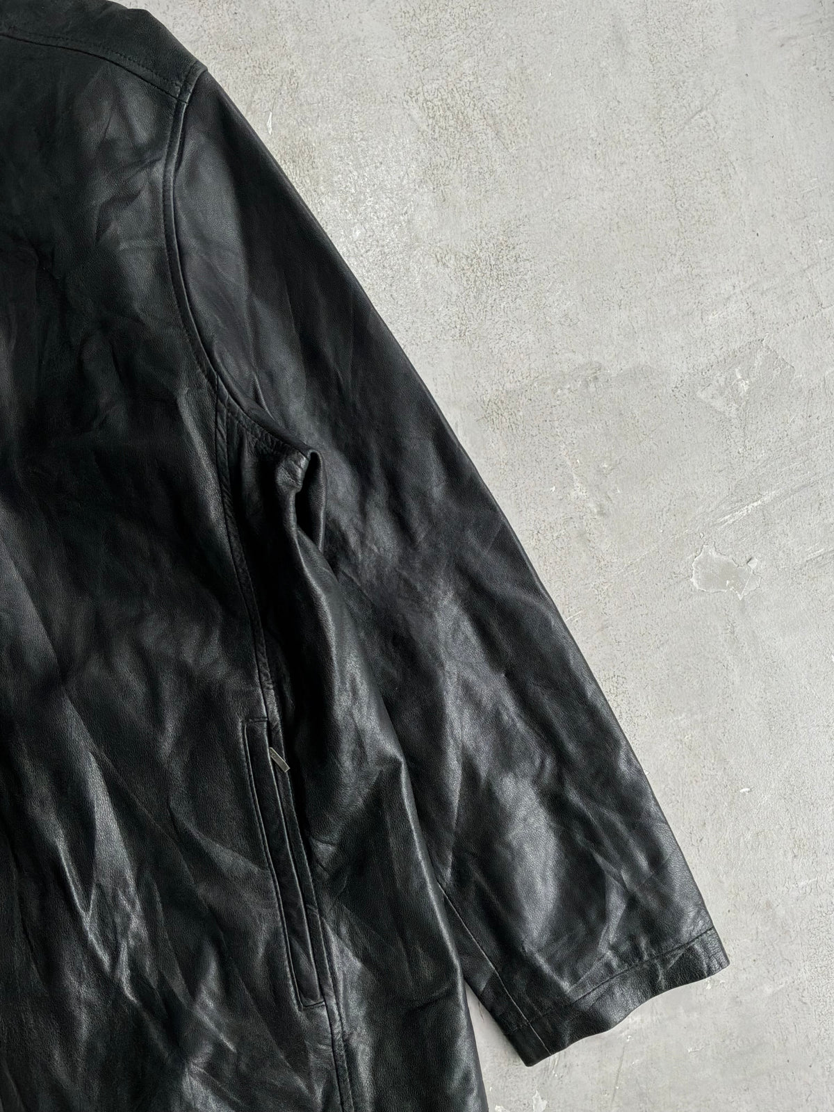 Vintage Balenciaga Harrington Leather Jacket