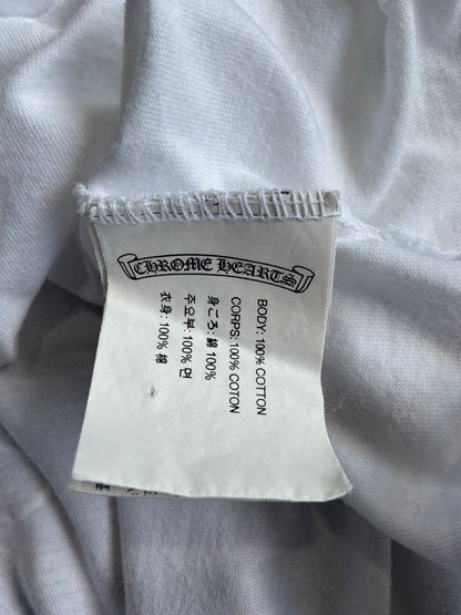 Chrome Hearts Tonal Cross White Tee