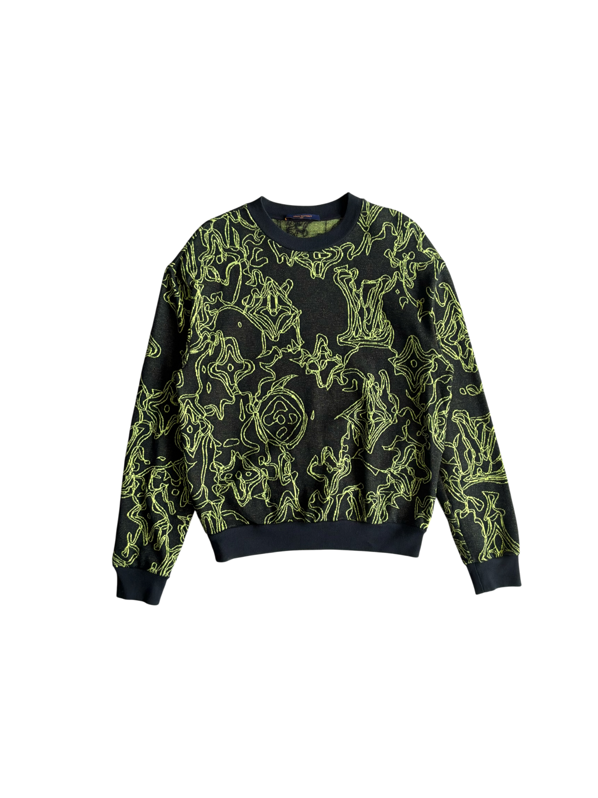 Louis Vuitton Monogram Intarsia Knit Crewneck